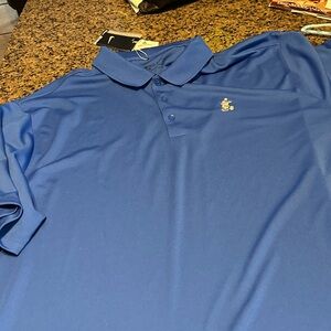 Nike Royal Blue Polo with Iconic Logo